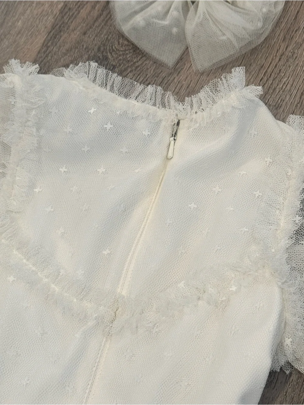 Mini Ivy City Co whimsical dress | white 2T